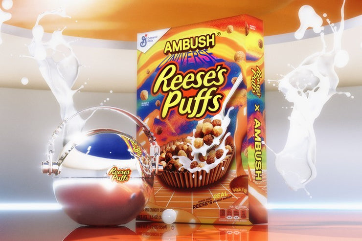 Reese's Puffs Cereal Limited-Edition AMBUSH Box