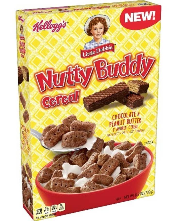 Kellogg's Little Debbie Nutty Buddy Cold Breakfast Cereal
