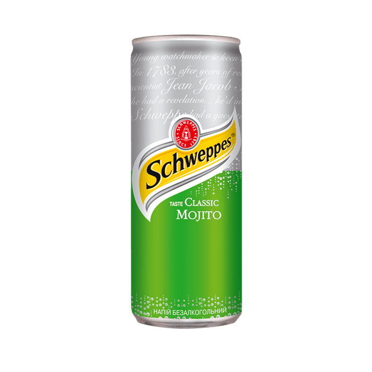 Schweppes Classic Mojito Sparkling Soda