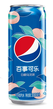 Pepsi White Peach Oolong Flavor ( China )