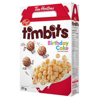 Tim Hortons Birthday Cake Timbits® Cereal ( Canada 🍁)