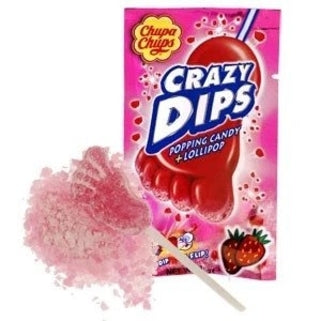 Chupa Chups - Crazy Strawberry Dips (UK)
