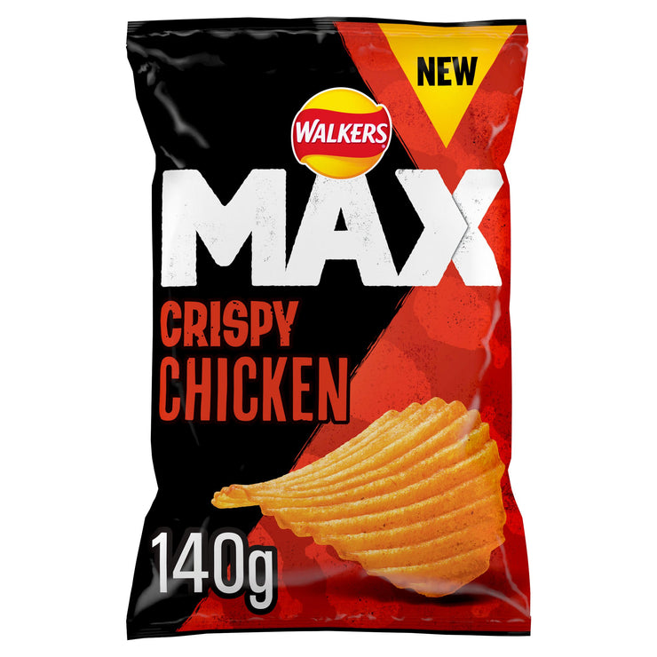 Walkers Max Crispy Chicken Flavor Crisps (UK)